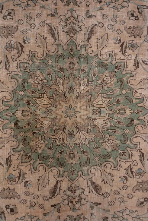 Antique Tabriz Area Rug (9' x 12')